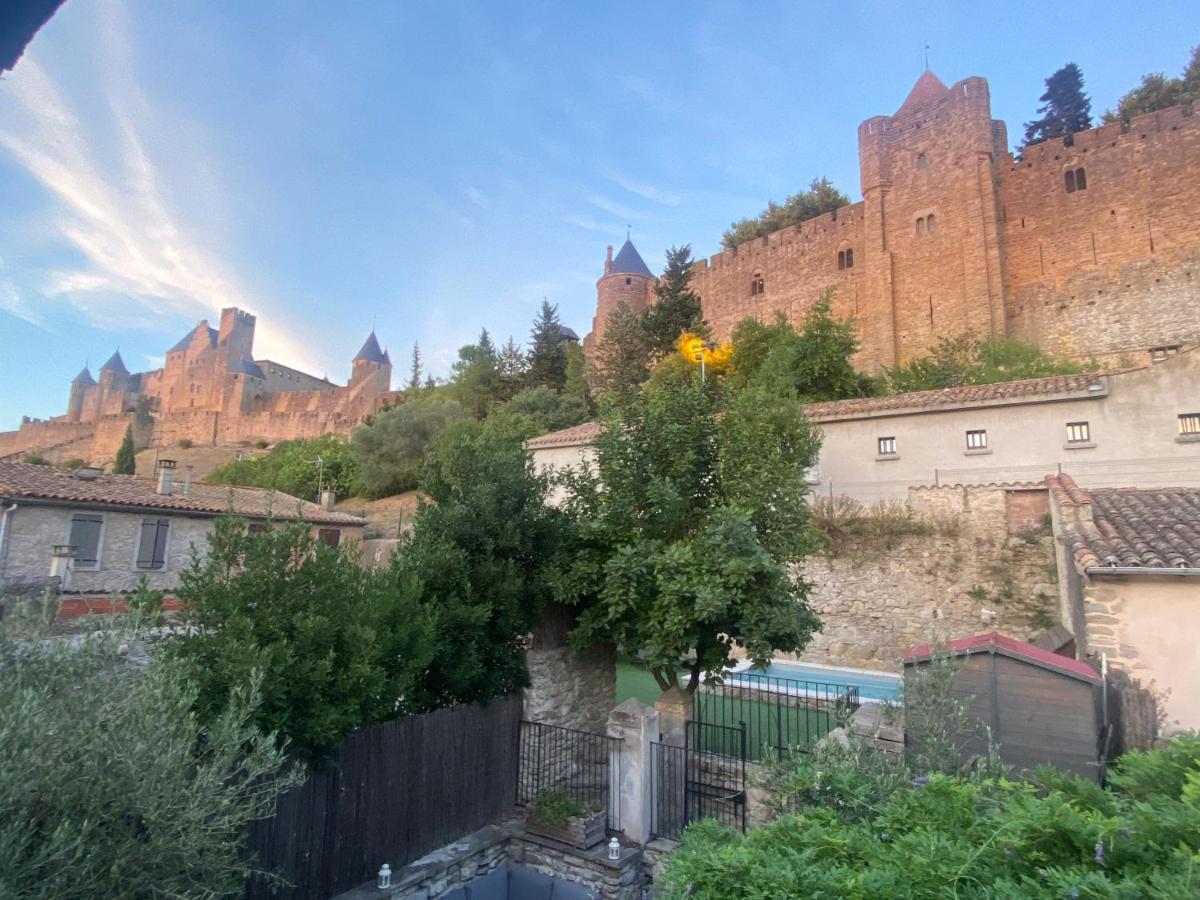 La Maison De La Tour Pinte Carcassonne Eksteriør billede