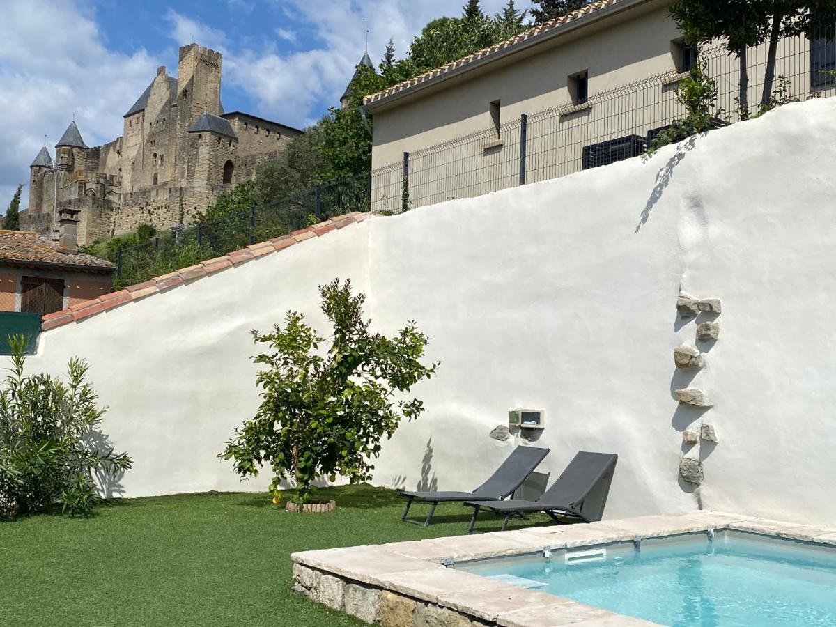 La Maison De La Tour Pinte Carcassonne Eksteriør billede
