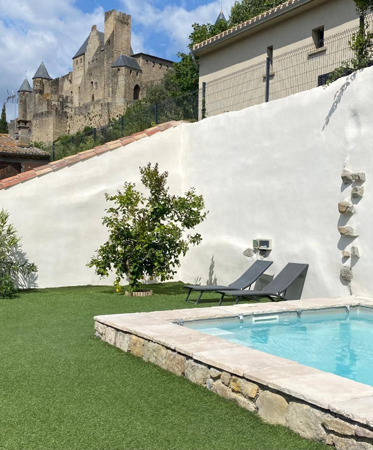 La Maison De La Tour Pinte Carcassonne Eksteriør billede