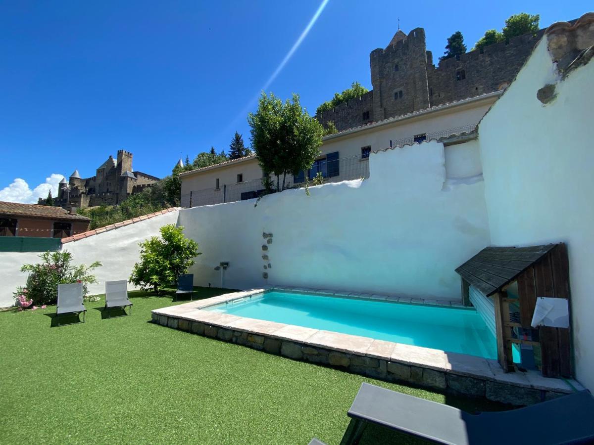 La Maison De La Tour Pinte Carcassonne Eksteriør billede